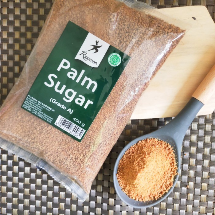 

(Best) Gula Aren / Palm Sugar Ricoman 400 gram Grade A