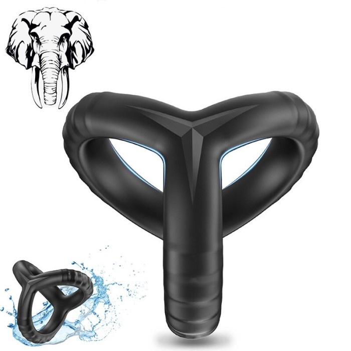 ReadyGanSiapkemas- Ring Gelang Elastis Penahan Cepat Keluar Pria Laki Alat Bantu Seksual -Good