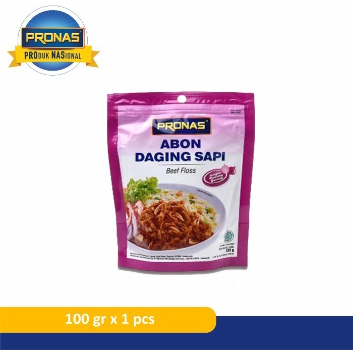 

(Good) PRONAS Abon Daging Sapi Bawang 100 gr