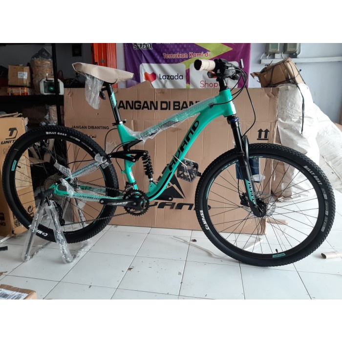 SEPEDA MTB 27.5 AVAND ALDERSHOT FULLSUS ALLOY 2 X 10 SPEED