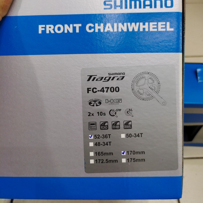 GROUP SET SHIMANO SET TIAGRA 4700 GROUP SET RIM BREAK FUL SET ROADBIKE TERLARIS