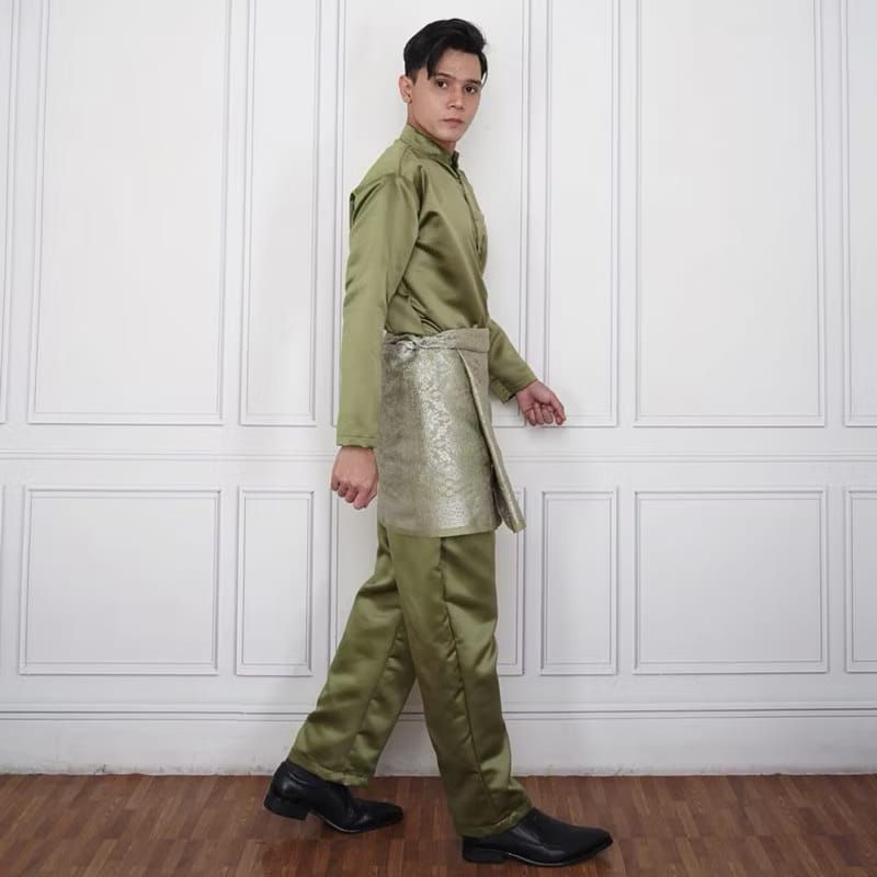 hot deals setelan baju kurung pria teluk belanga // baju melayu pria // baju kurung laki laki