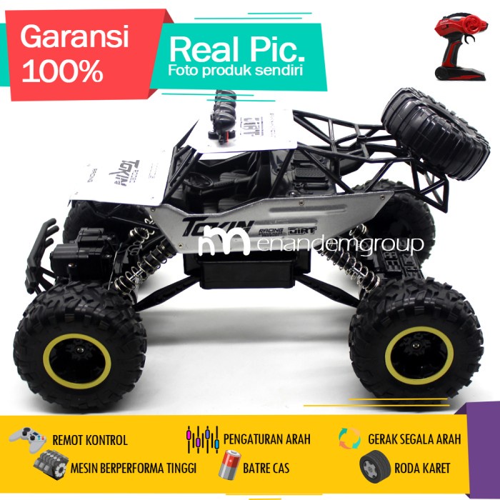 Mainan Mobil Remot Kontrol RC Offroad Climbing Tokin 4WD Jumbo 1/12 Siap kirim
