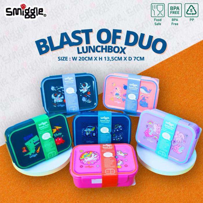 Terlaris Lunchbox Smiggle/Kotak Makan Smiggle