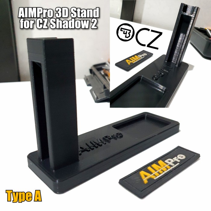 Jt Top Aimpro 3D Stand For Real Steel Cz Shadow 2 / Kjw Shadow 2