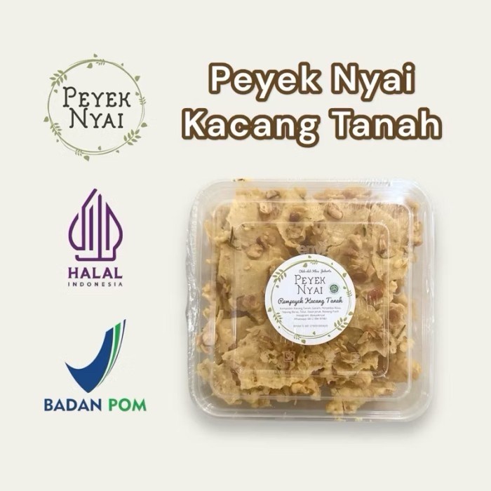 

Rempeyek Peyek Nyai Kacang (Large)