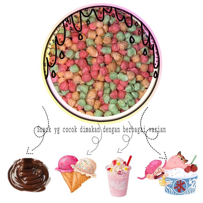 

Nyam-Nyam Rice Crispy Kiloan 1Kg Food