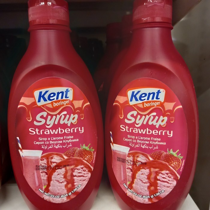 

Promo Terbatas Kent Boringer Syrup Strawberry 624Gr - Terlaris Aman