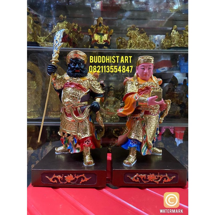 Patung Pengawal Kwan Kong 8 Inch