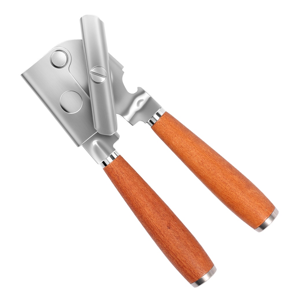Professional Can Manual Can Opener Craft Beer Grip Can Opener Bottle Opener Kitchen Gadgets WoodHand
