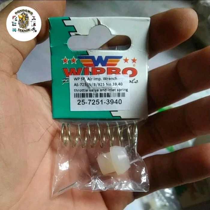 PREMIUM sparepart WIPRO AIR IMPACT WRENCH TROTTLE valve and inlet spring AS725