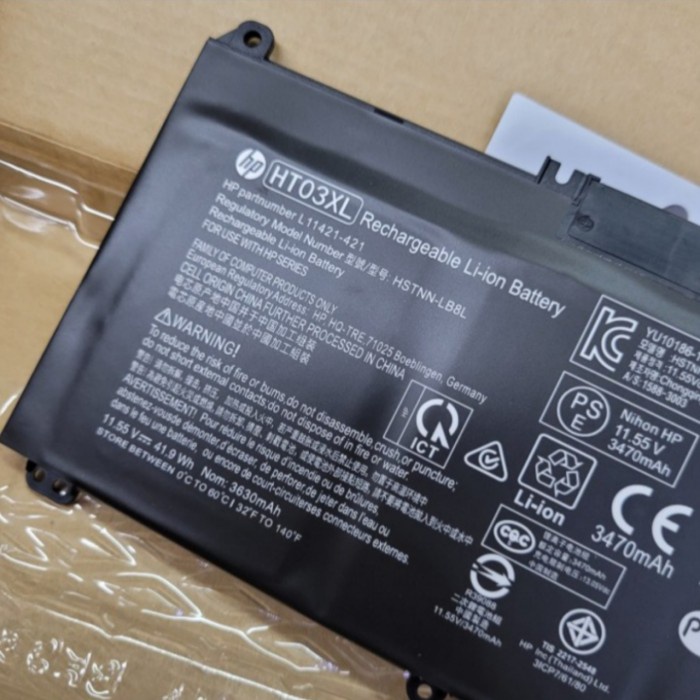 BATERAI LAPTOP HP 14-CK0004TX 14S-CF0044TX HT03XL BEST SELLER