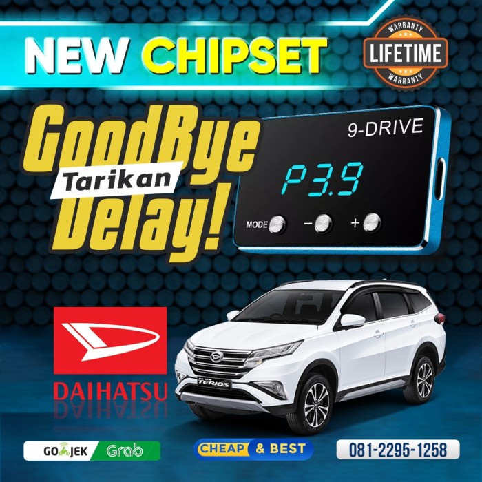 Remap Rush Terios Piggyback 9Drive Dastek Racechip Throttle Controller