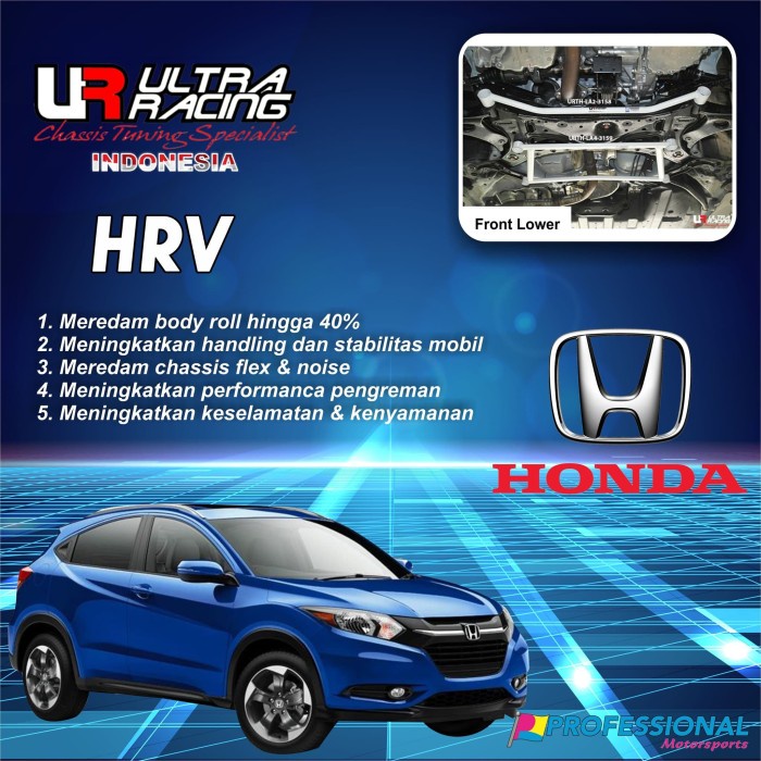 Aksesoris Stabiliser Ultra Racing Lower Bar Front Lower Bar Hrv