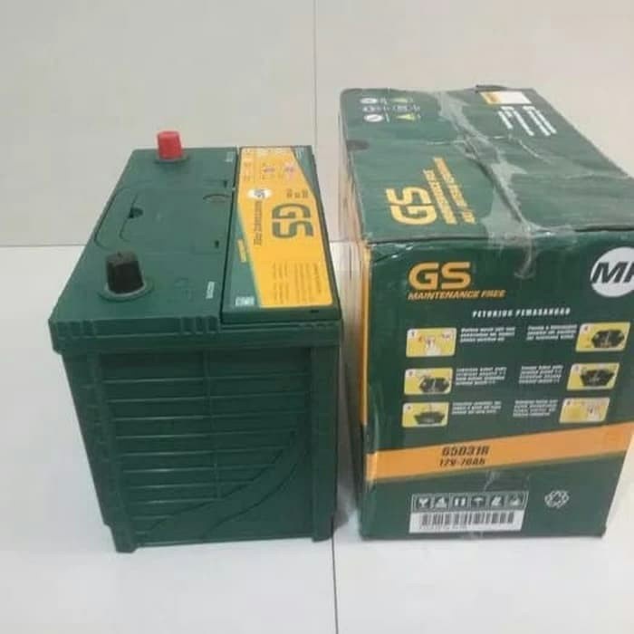aki mobil GS astra MF N70 65D31R 12volt 70 amper
