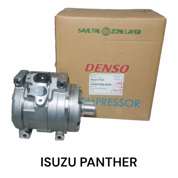 Kompresor Ac Mobil Isuzu Panther Grand Touring Turbo Asli Denso Ori