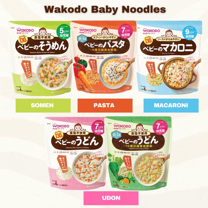 

Mie Bayi Noodle Wakodo Mpasi