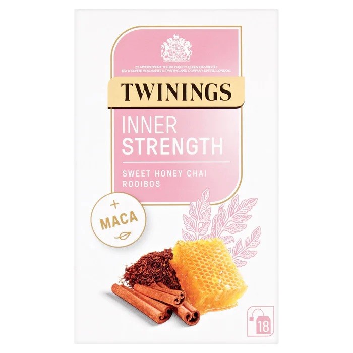 

Twinings Inner Strength Sweet Honey Chai Rooibos Tea With Maca