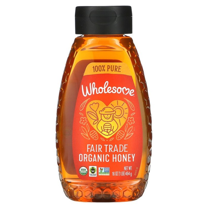 

Madu Wholesome Fair Trade 100% Pure Organic Honey 454 Gram