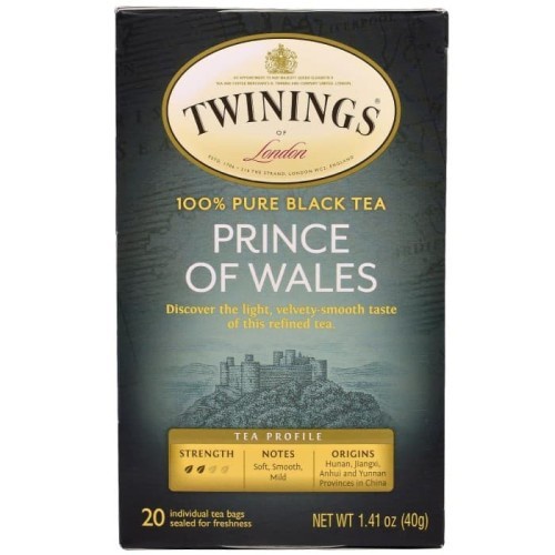 

Twinings 100% Pure Black Tea Prince Of Wales 20 X 2 Gram