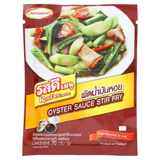 

Bumbu Ajinomoto Rosdee Oyster Sauce Stir Fry 130 Gram