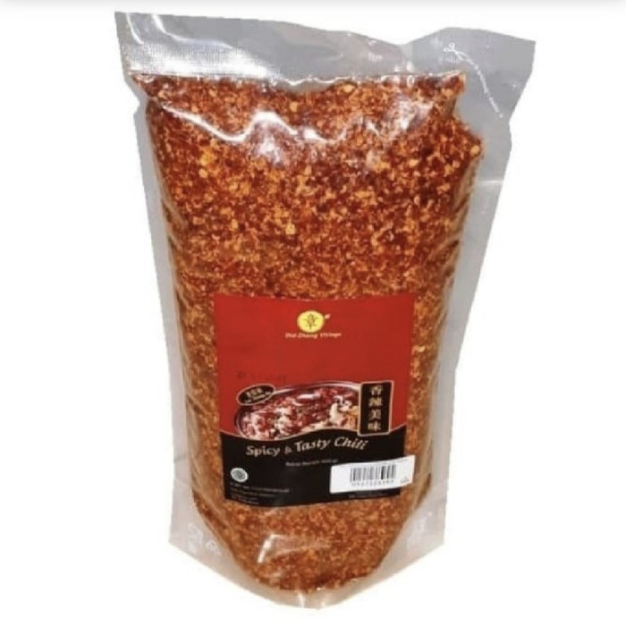 

Old Zhang Village Chili Flake / Cabai Giling Old Zhang Village 500 Gr