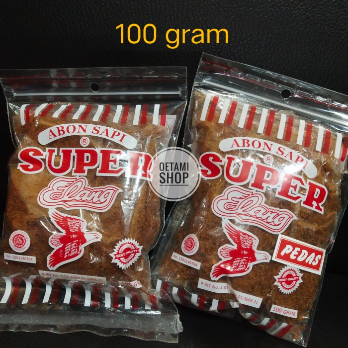 Abon sapi SUPER Elang-Boyolali