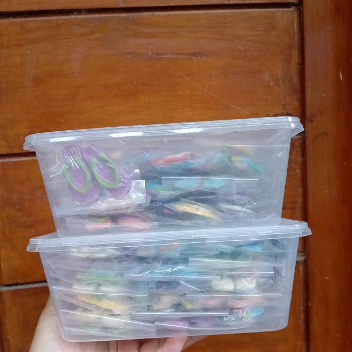 

Paket Usaha Coklat Sandal Jepit Isi 50 Pasang - Premium 100% Coklat Asli - Food,