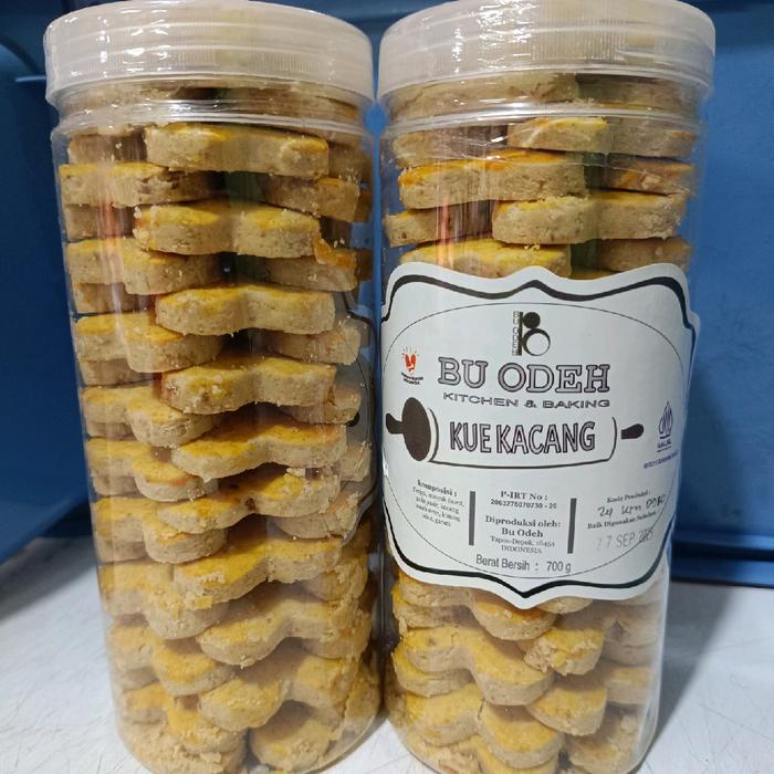 

1 toples kue kacang sumber rezeki poetri bali 500 gr- kue kacang bu odeh 700 gr