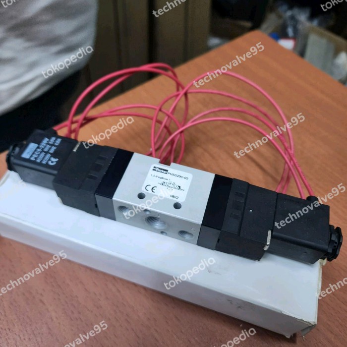 (Best) PARKER PHS520C-02/SOLENOID VALVE PNEUMATIC PARKER PHS DRAT 1/4" INCH