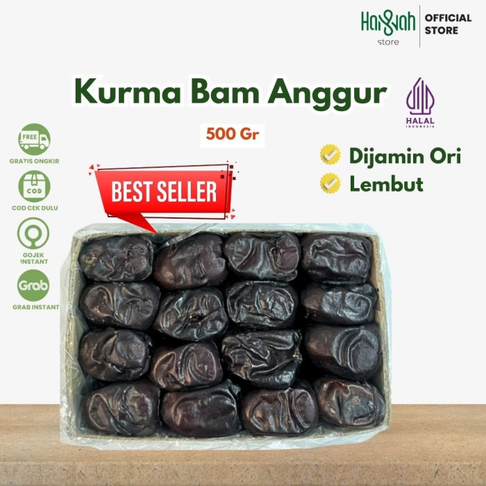 

Kurma Bam Anggur Black Diamond Premium Fresh Original
