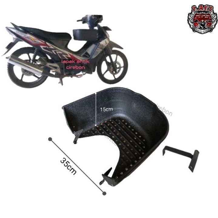 keranjang kranjang bagasi tengah plastik honda supra X 125 DD R batman supraX 125R dobel disk