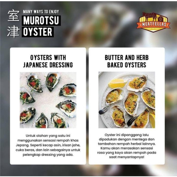 

Promo Terbatas Murotsu Oyster Aman