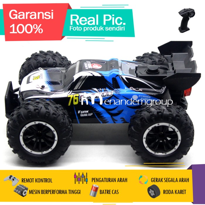 Mainan Mobil Remot Kontrol RC Offroad Climbing 4WD Spray Asep Buggy Strong Siap kirim