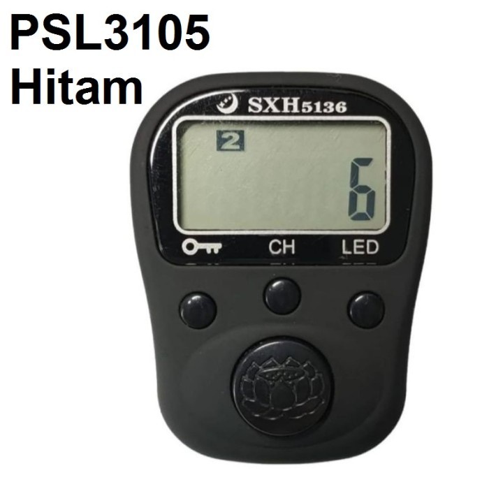 TERBARU Tasbih Digital Dzikir LCD ada Alarm Model Cincin Lengkap dengan Jam