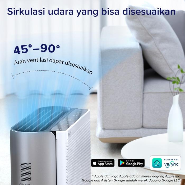 Levoit EverestAir Smart Air Purifier Smart Wifi True HEPA 13 / Levoit Everest Air Smart Air Purifier