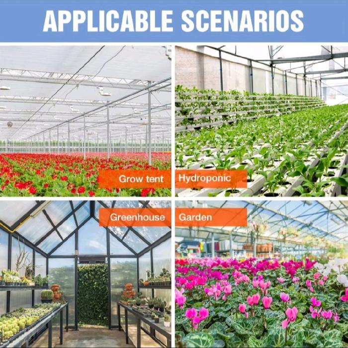 Lampu UV Ultraviolet Growlight Tanaman Tumbuhan Hidroponik Full Spektrum Fotosintesis Tumbuhan Bunga