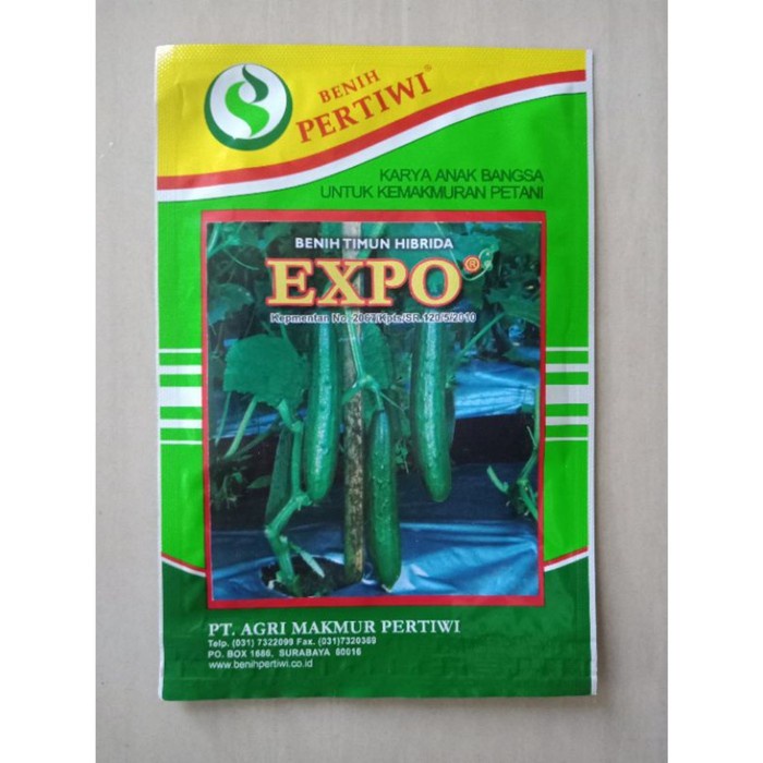 (BestSeller) 10g Benih Timun Jepang Expo Bibit Timun Jepang Hibrida Benih Pertiwi