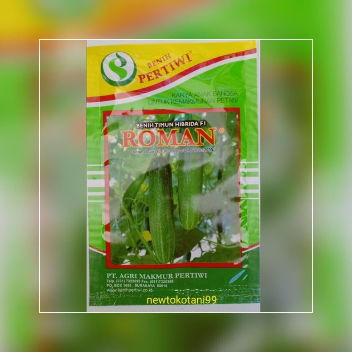(BestSeller) Benih bibit Timun hibrida ROMAN F1 10gram produksi pertiwi
