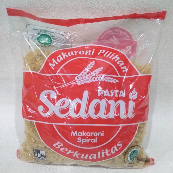 

(BestSeller) SEDANI MAKARONI SPIRAL 1Kg