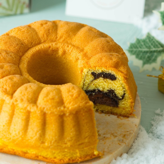 

Nutella Cake / Bolu marmer Nutella