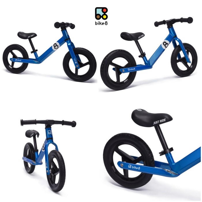 Sale Bike8 Racing Balance Bike / Push Bike - Sepeda Anak - White