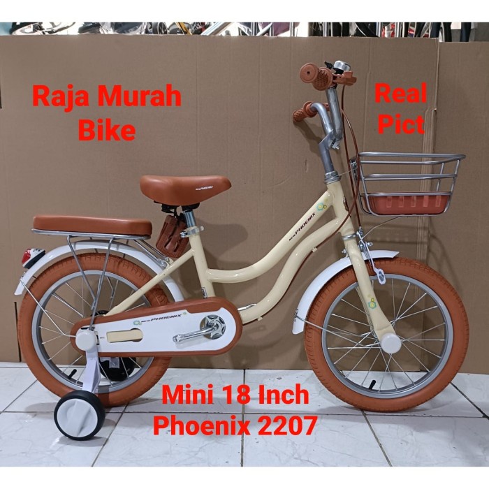 Sepeda Anak Perempuan Mini 18 Inch Phoenix NP 2207 Sepeda Anak Mini Phoenix 18 Inch Kode 1033