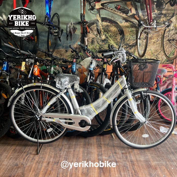 Sepeda Mini Keranjang 26 Evergreen Princess Model Sepeda Jepang Kode 1069