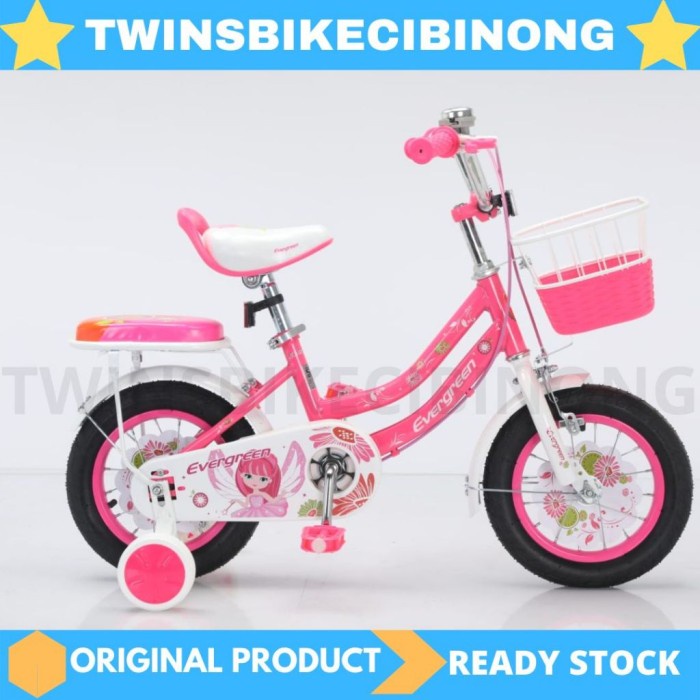 Sepeda Anak 12 16 Evergreen Daisy Kode 759
