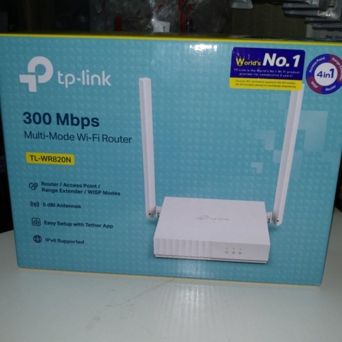 Tplink Tl Wr820N Tl-Wr 820N Wifi Router Tplink 300Mbps