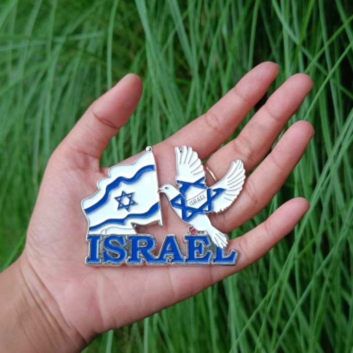 SOUVENIR MAGNET KULKAS ISRAEL OLEH OLEH GIFT NEGARA ISRAEL KODE 1314