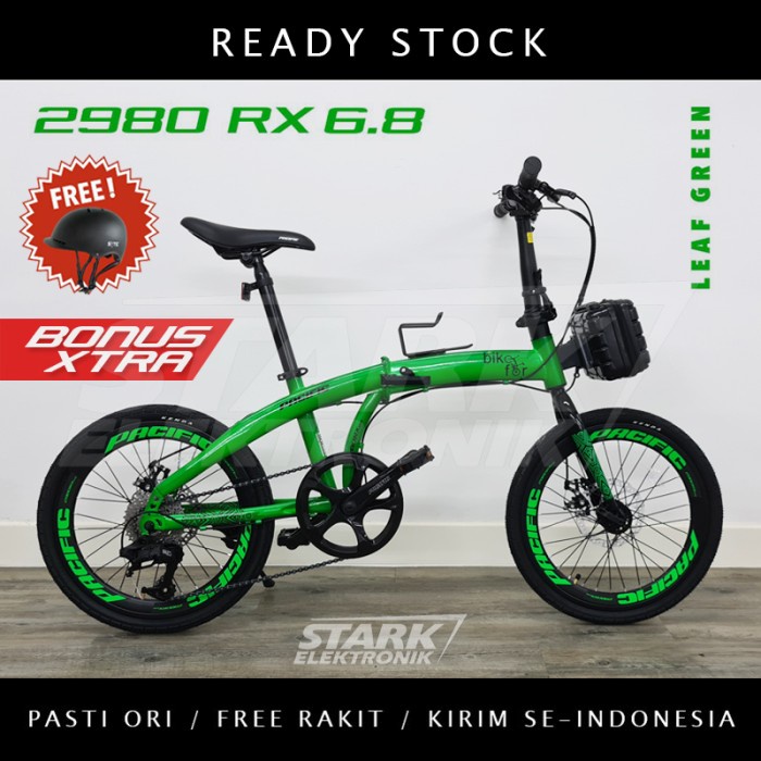 Terbagus Pacific 2980 Rx 6.8 Sepeda Lipat Folding Bike