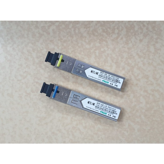 Netline Sfp Fiber Optic Tranceiver Sc 3Km 1.25Gbps