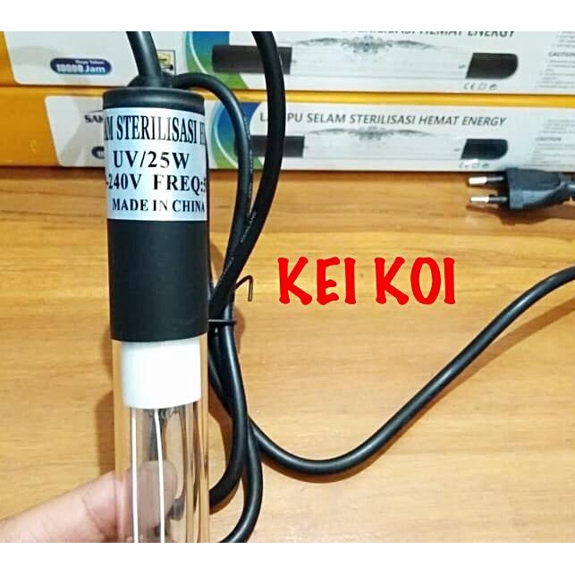 LAMPU UV KOLAM 25 WATT LAMPU UV CELUP